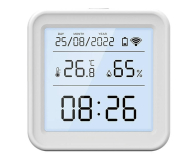 Czujnik Gosund Inteligentny czujnik temperatury i wilgotności WiFi S6 LCD